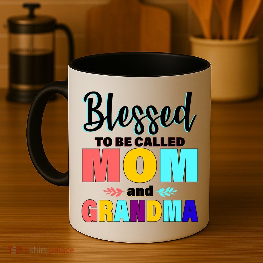 Blessed To Be Called Mom And Grandma Mug