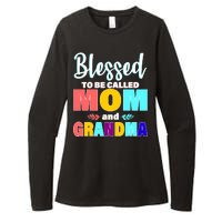 Blessed To Be Called Mom And Grandma Womens CVC Long Sleeve Shirt