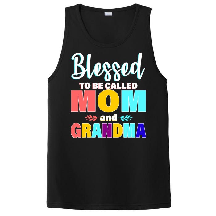 Blessed To Be Called Mom And Grandma PosiCharge Competitor Tank