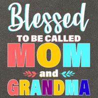 Blessed To Be Called Mom And Grandma Cotton Canvas Backpack