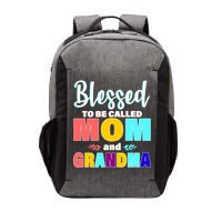 Blessed To Be Called Mom And Grandma Vector Backpack