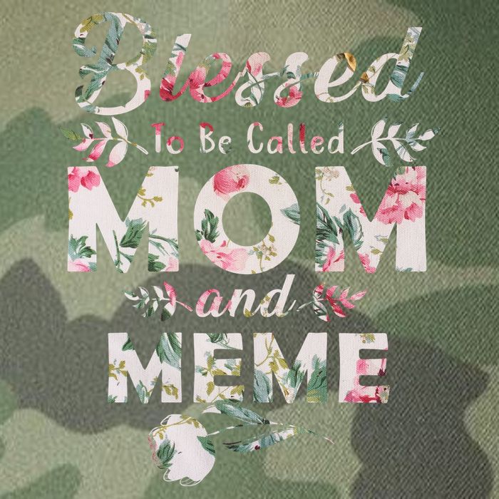 Blessed To Be Called Mom And Meme Legacy Tie Dye Trucker Hat