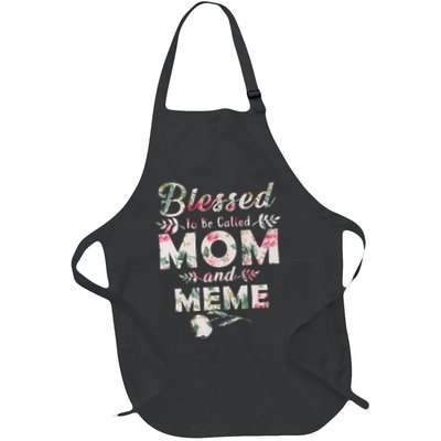 Blessed To Be Called Mom And Meme Apron