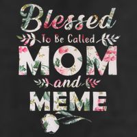 Blessed To Be Called Mom And Meme Golf Towel