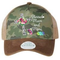 Blessed To Be Called Mom And Mimi Legacy Tie Dye Trucker Hat