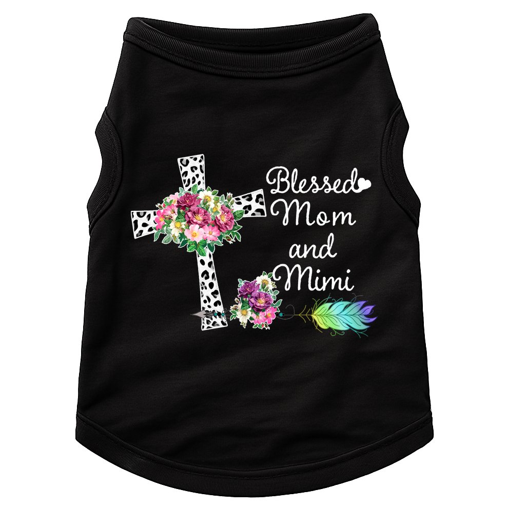 Blessed To Be Called Mom And Mimi Doggie Tank