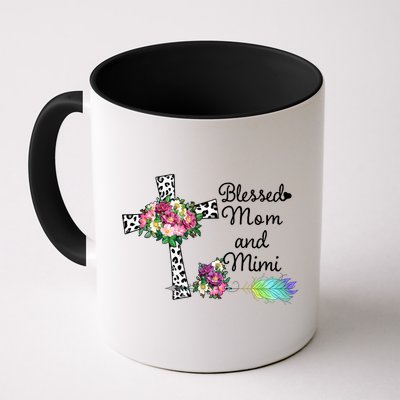 Blessed To Be Called Mom And Mimi Mug