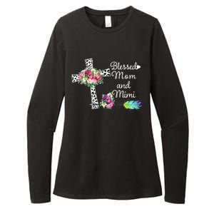 Blessed To Be Called Mom And Mimi Womens CVC Long Sleeve Shirt