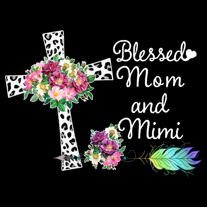 Blessed To Be Called Mom And Mimi 16 in Basic Backpack