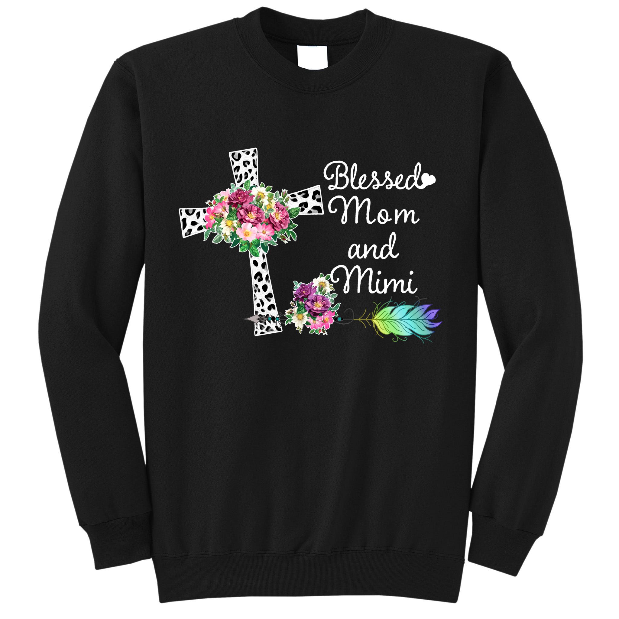 Blessed To Be Called Mom And Mimi Tall Sweatshirt