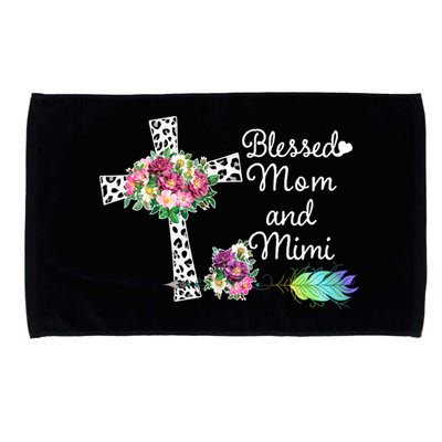 Blessed To Be Called Mom And Mimi Microfiber Hand Towel