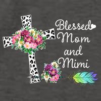 Blessed To Be Called Mom And Mimi Vector Backpack