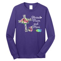 Blessed To Be Called Mom And Mimi Long Sleeve Shirt