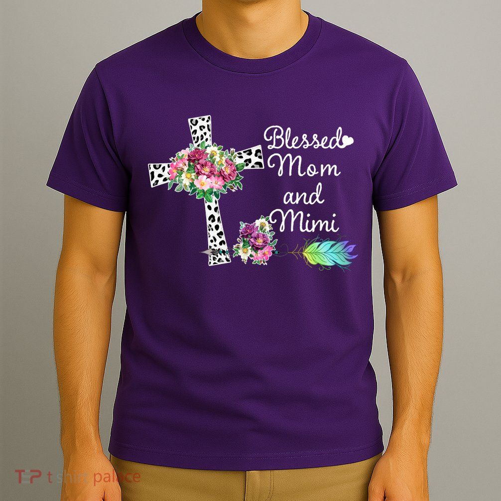 Blessed To Be Called Mom And Mimi T-Shirt