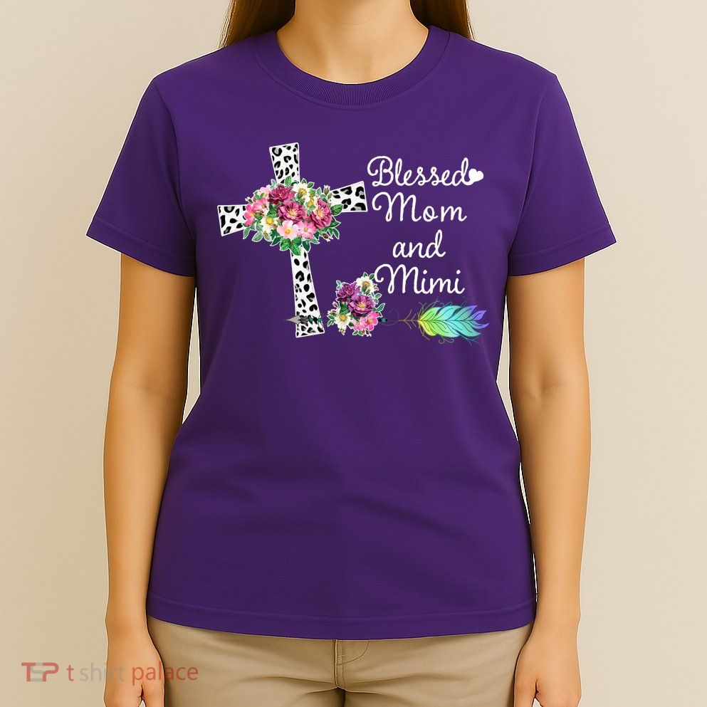 Blessed To Be Called Mom And Mimi T-Shirt