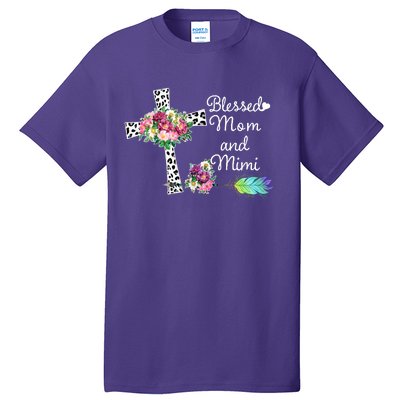 Blessed To Be Called Mom And Mimi Tall T-Shirt