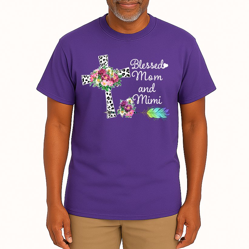 Blessed To Be Called Mom And Mimi Tall T-Shirt