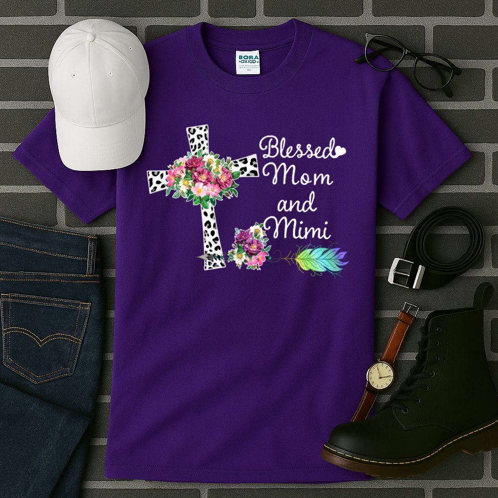 Blessed To Be Called Mom And Mimi Tall T-Shirt
