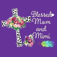 Blessed To Be Called Mom And Mimi Cooling Performance Long Sleeve Crew