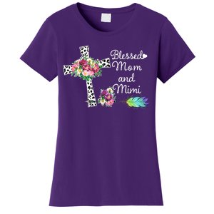 Blessed To Be Called Mom And Mimi Women's T-Shirt