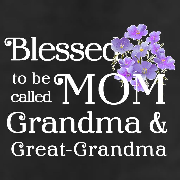 Blessed To Be Called Mom Grandma & Great Grandma Cool Comfort Performance Bucket Hat