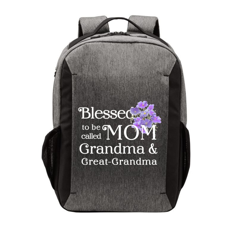 Blessed To Be Called Mom Grandma & Great Grandma Vector Backpack