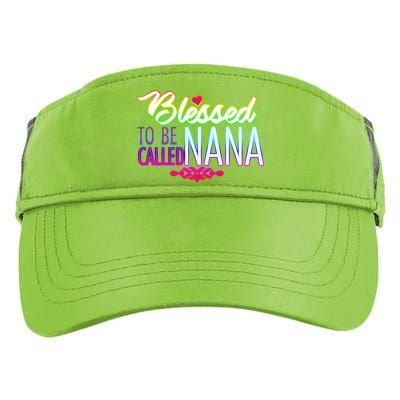 Blessed To Be Called Nana Adult Drive Performance Visor