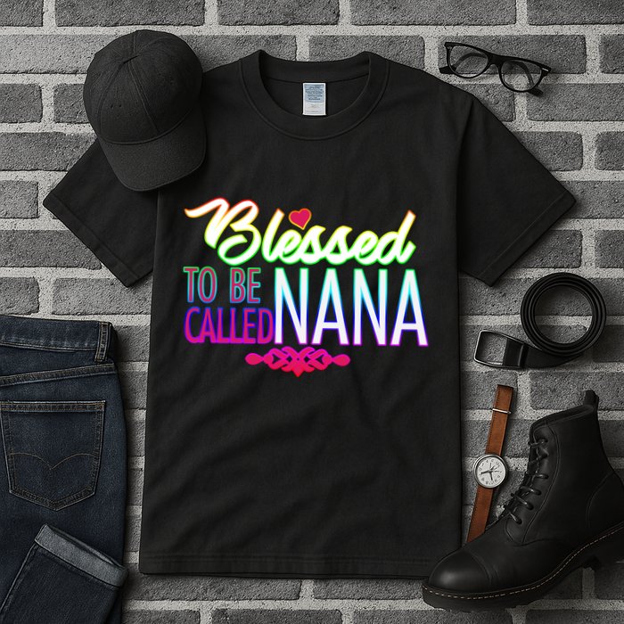 Blessed To Be Called Nana Tall T-Shirt