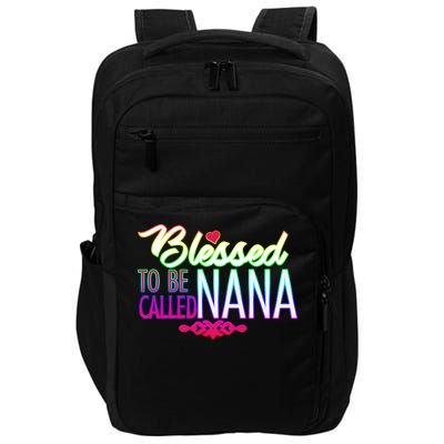 Blessed To Be Called Nana Impact Tech Backpack