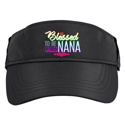 Blessed To Be Called Nana Adult Drive Performance Visor