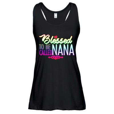 Blessed To Be Called Nana Ladies Essential Flowy Tank