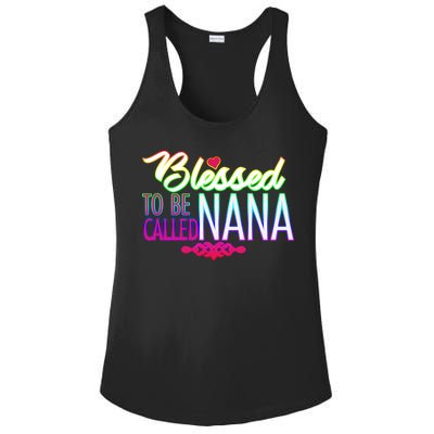 Blessed To Be Called Nana Ladies PosiCharge Competitor Racerback Tank