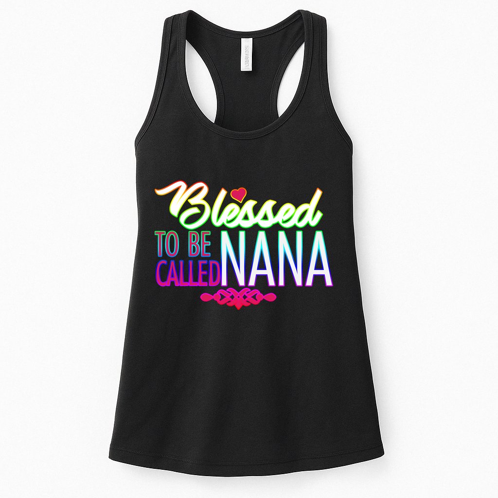 Blessed To Be Called Nana Womens Tank Top