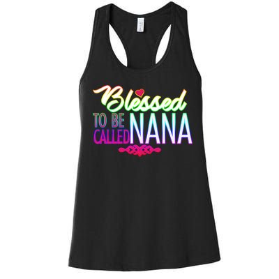 Blessed To Be Called Nana Women's Racerback Tank