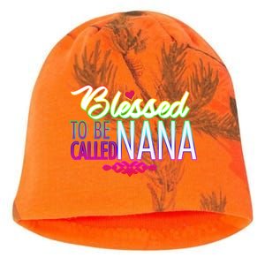 Blessed To Be Called Nana Kati - Camo Knit Beanie