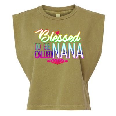 Blessed To Be Called Nana Garment-Dyed Women's Muscle Tee