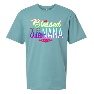 Blessed To Be Called Nana Sueded Cloud Jersey T-Shirt