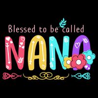 Blessed To Be Called Nana Cute Floral  Cooling Performance Crew T-Shirt