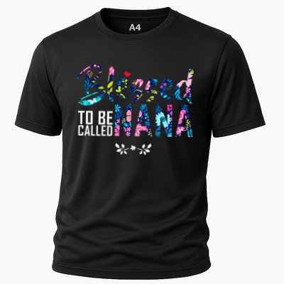 Blessed To Be Called Nana Flower Performance Shirt