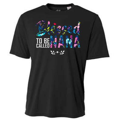 Blessed To Be Called Nana Flower Cooling Performance Crew T-Shirt