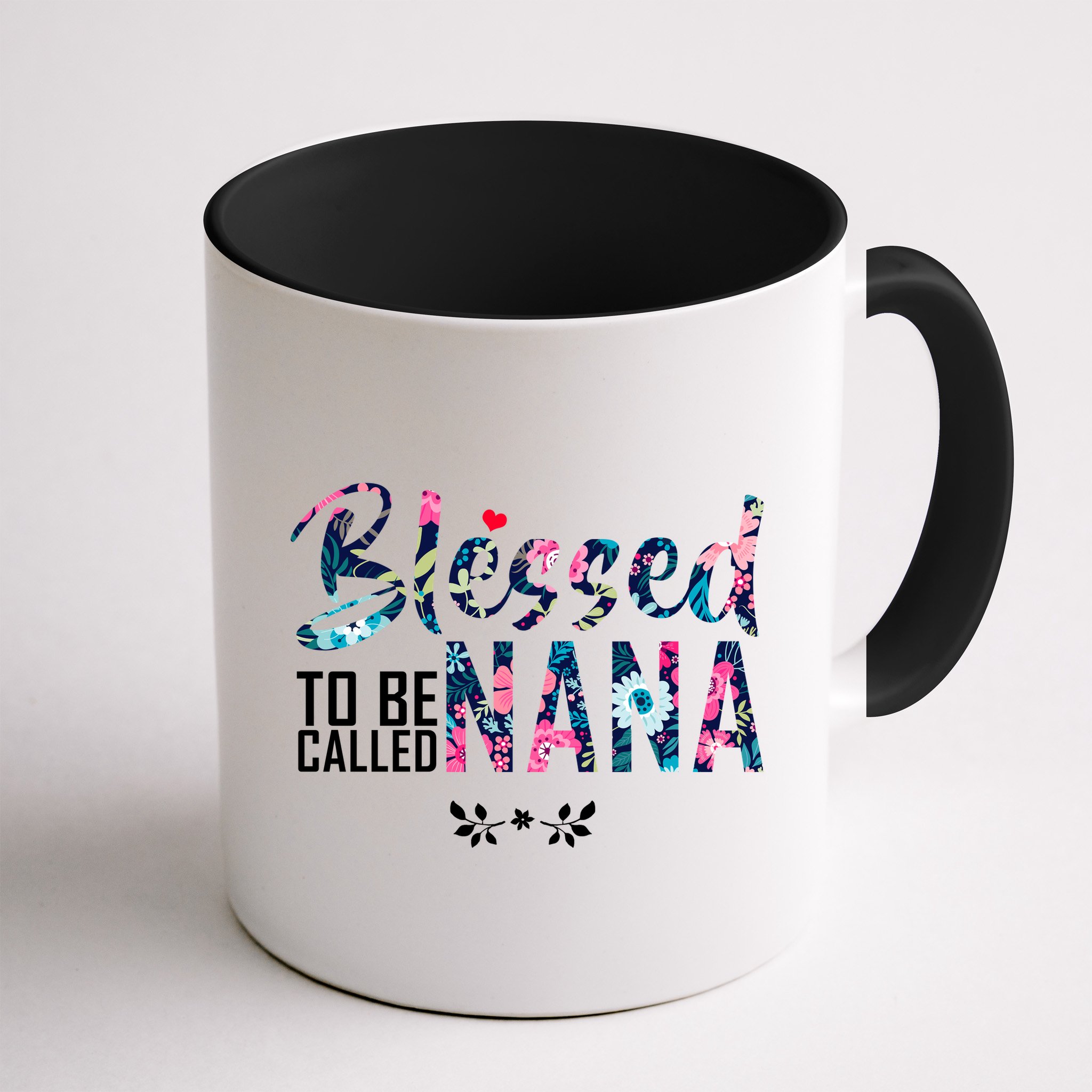 Blessed To Be Called Nana Flower Mug