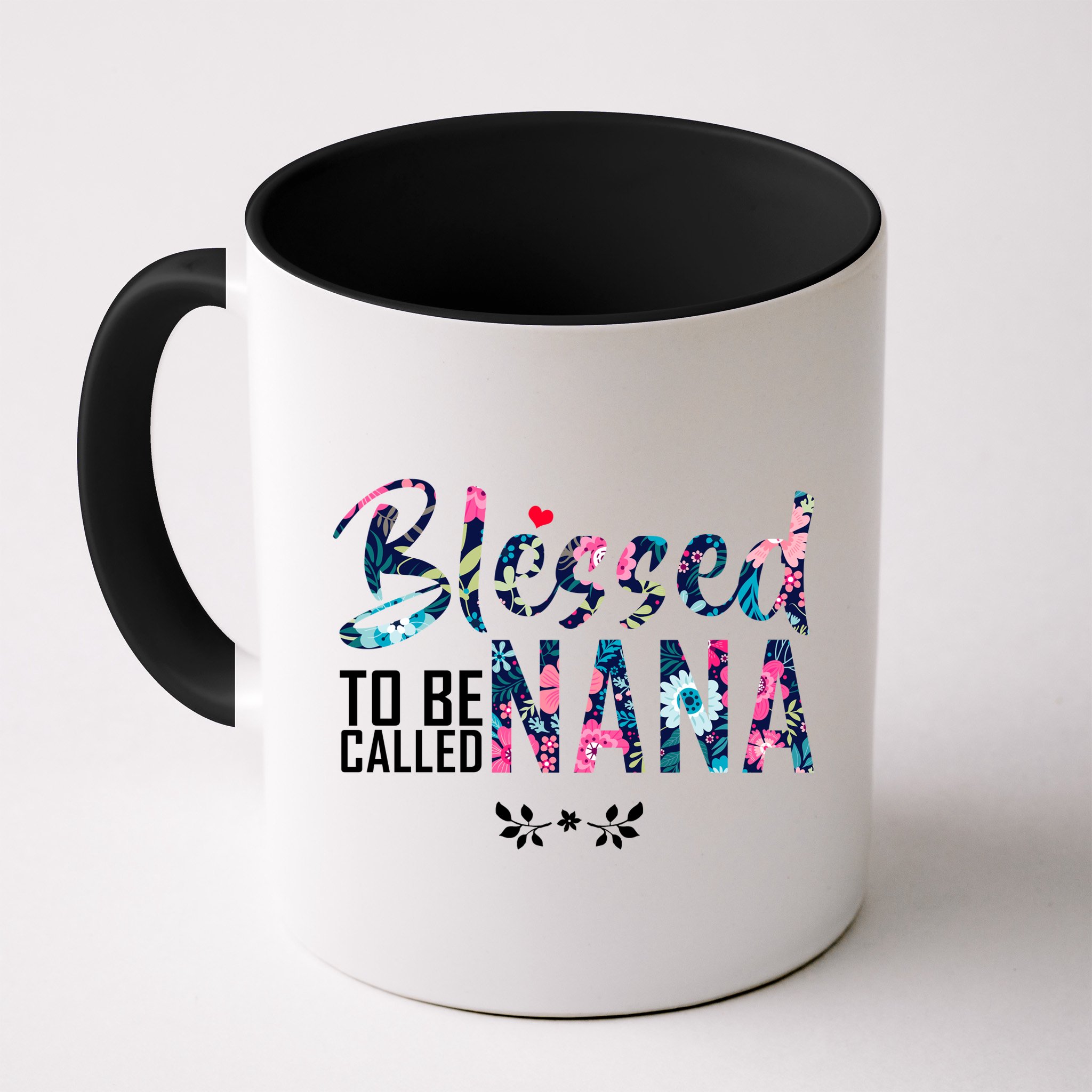 Blessed To Be Called Nana Flower Mug