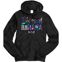 Blessed To Be Called Nana Flower Tie Dye Hoodie