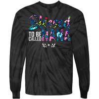 Blessed To Be Called Nana Flower Tie-Dye Long Sleeve Shirt