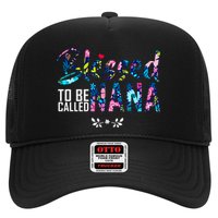 Blessed To Be Called Nana Flower Trucker Hat