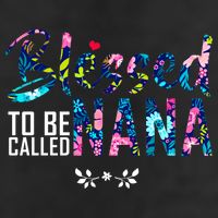 Blessed To Be Called Nana Flower Golf Towel
