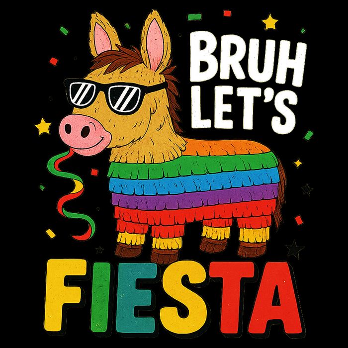 Bruh Lets Fiesta Cinco Mayo Pinata Funny Backpack
