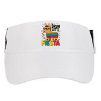Bruh Lets Fiesta Cinco Mayo Pinata Funny Adult Drive Performance Visor