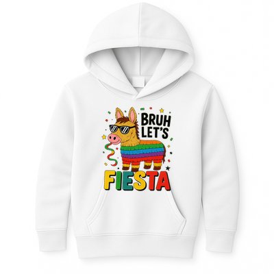 Bruh Lets Fiesta Cinco Mayo Pinata Funny Kids Hoodie
