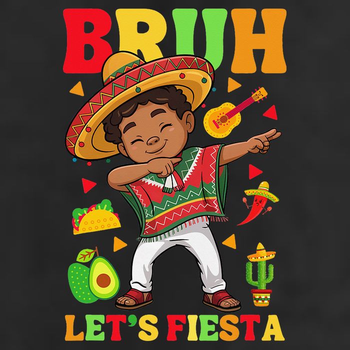 Bruh Lets Fiestas Dabbing Mexican Poncho Cinco De Mayo Gift 11oz C Handle Ceramic Mug